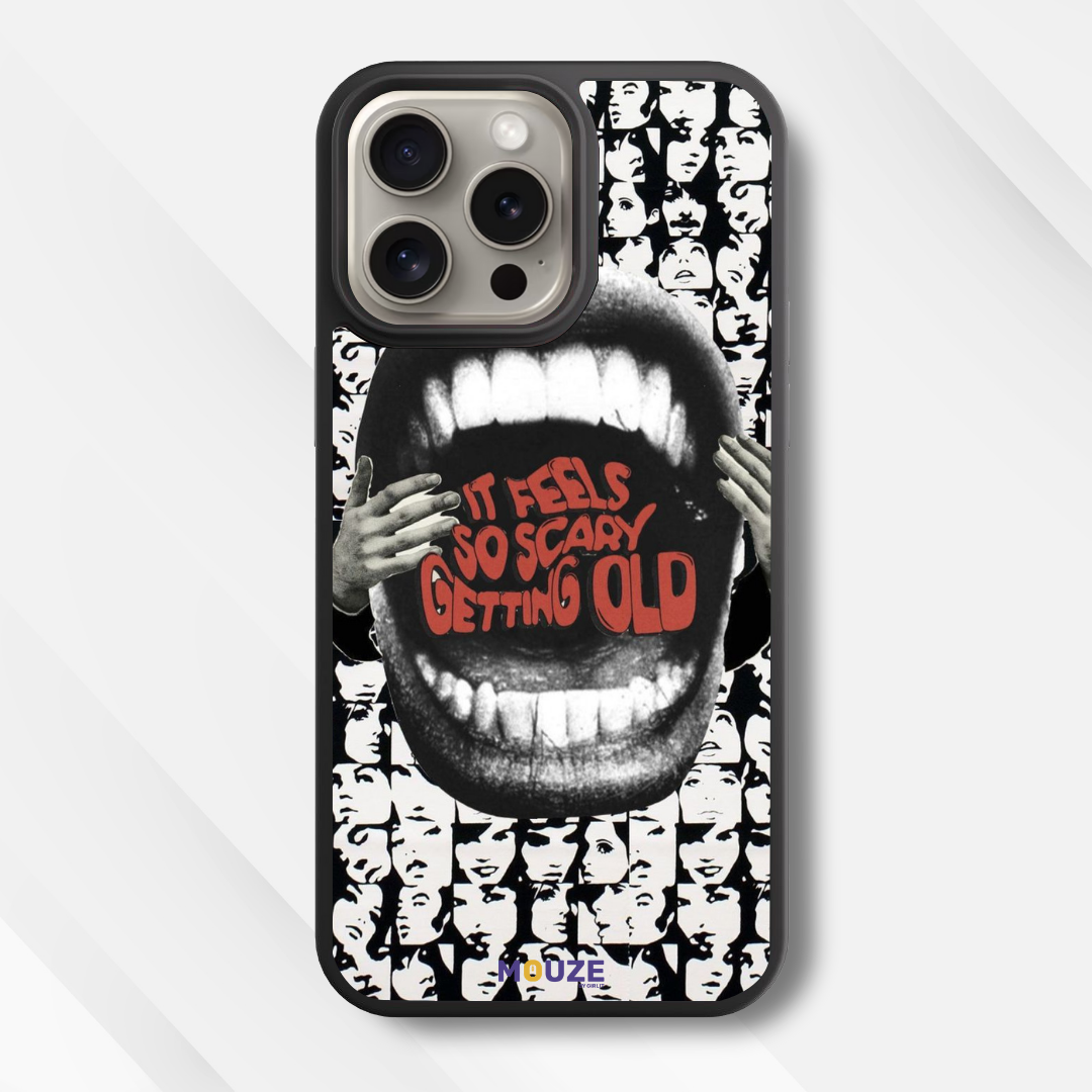 Crowd of Faces Glass Case