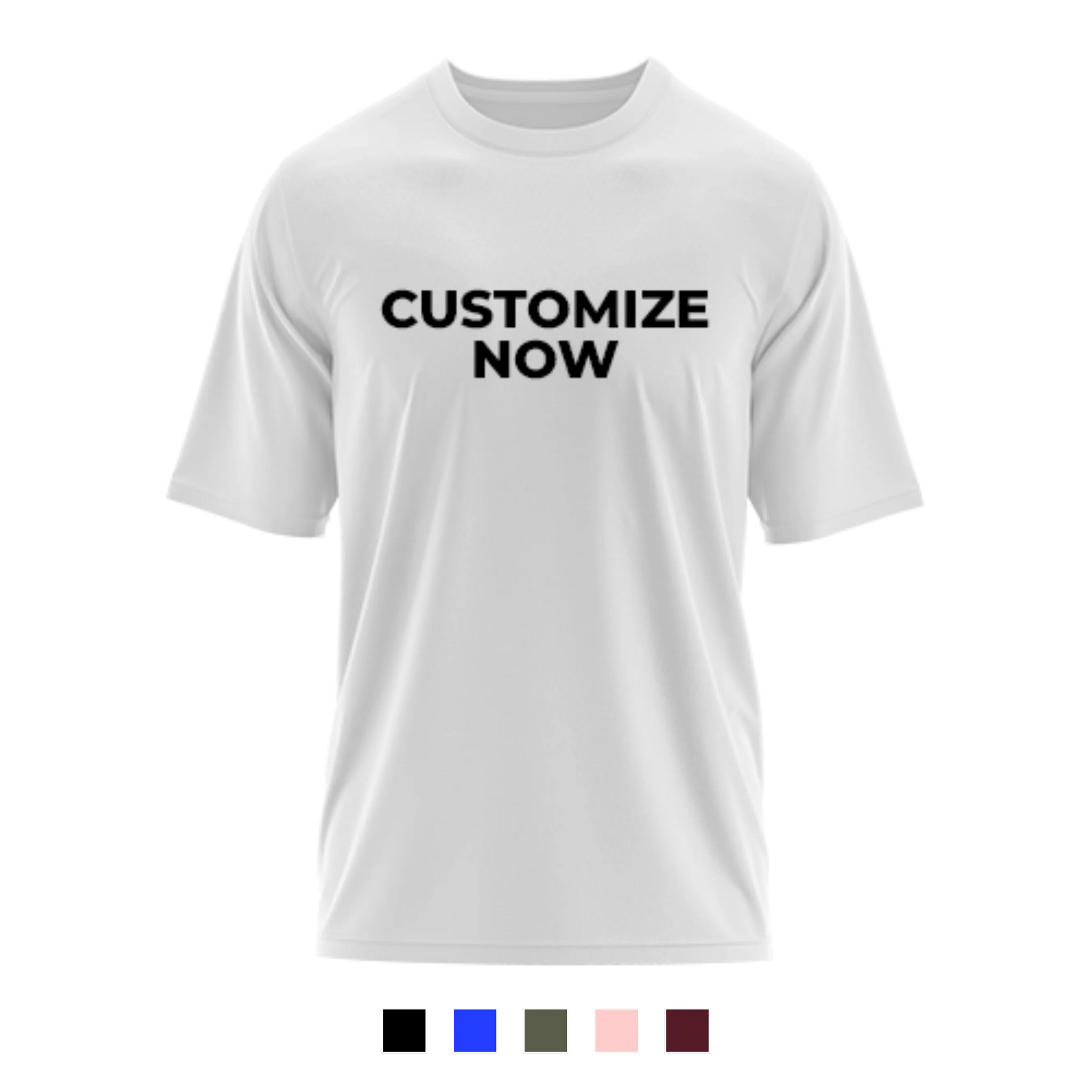 Customise Unisex Pure Cotton Oversized T-Shirt