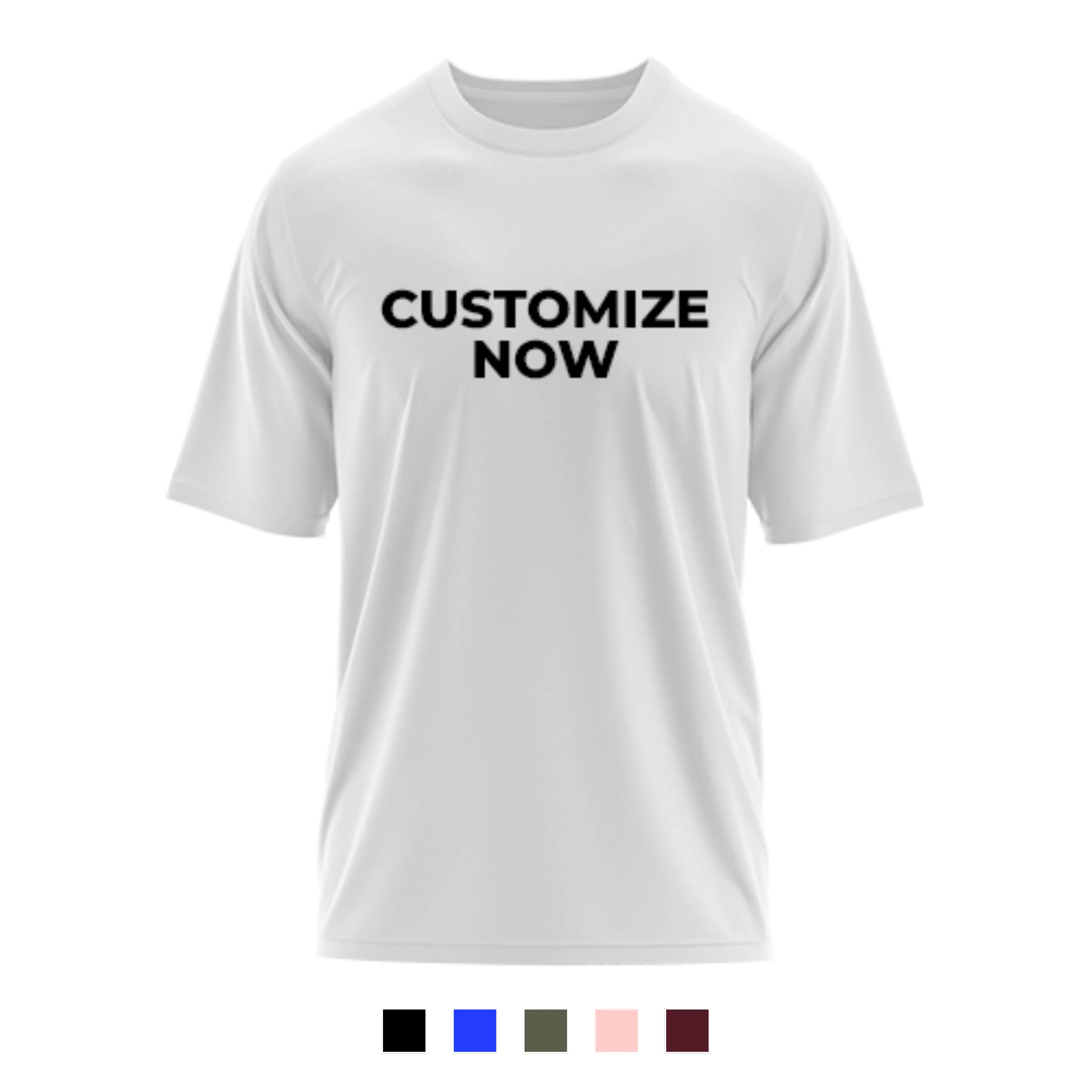 Customise Unisex Pure Cotton Oversized T-Shirt