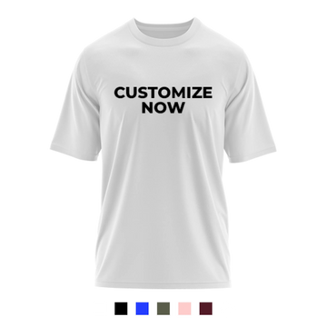 Customise Unisex Pure Cotton Oversized T-Shirt