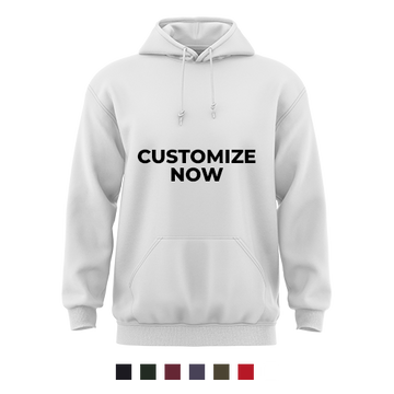 Customise Pure Cotton Unisex Hoodie